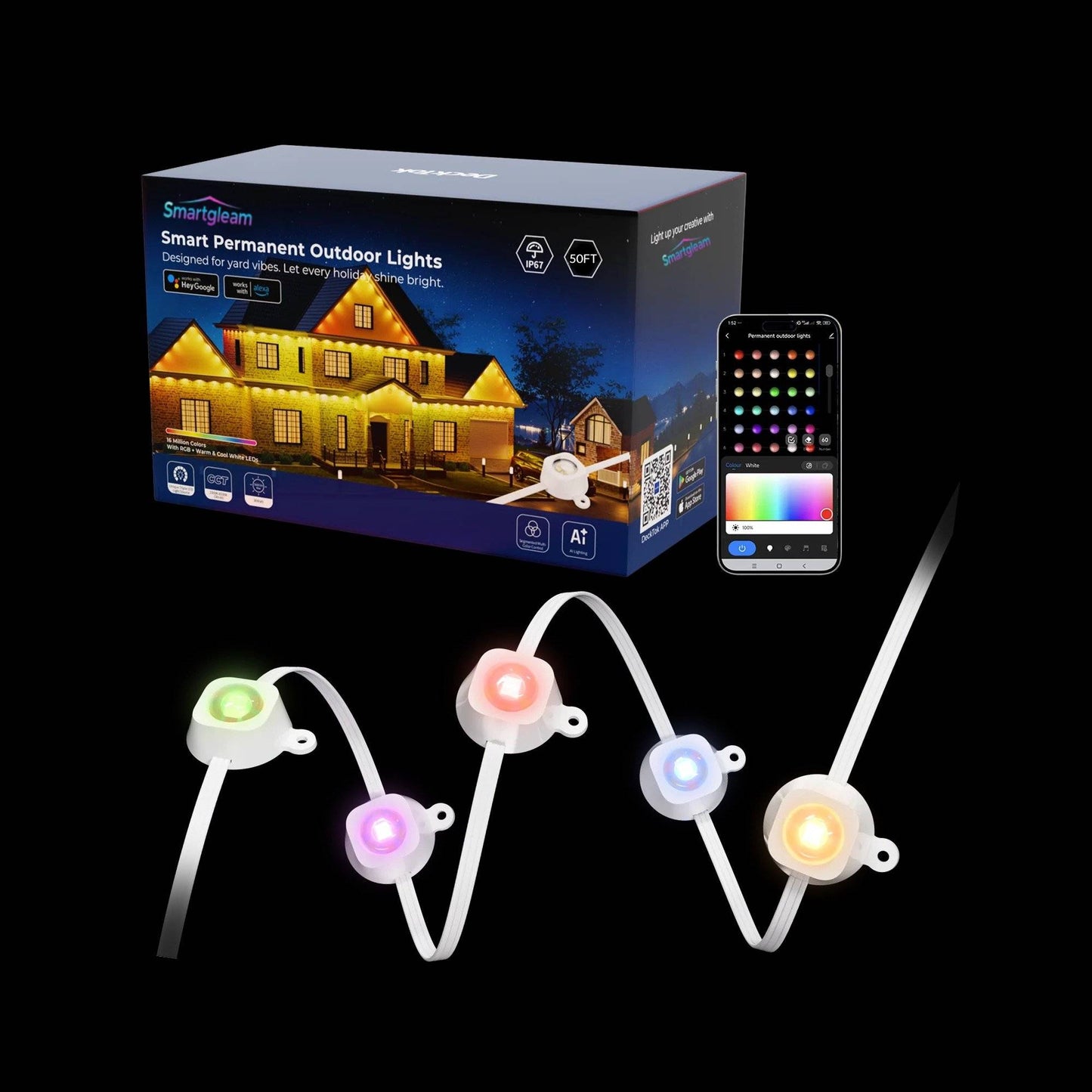 Smart Permanent Outdoor Lights Pro